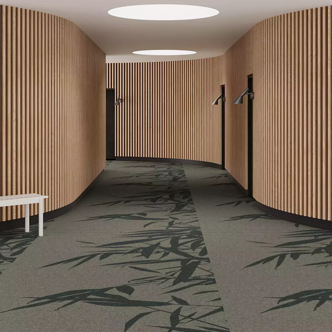 bamboo breeze corridor 195 cm green RoowView 3