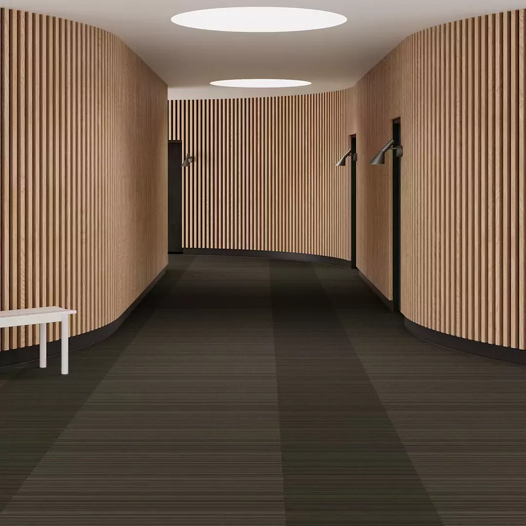 madras stripe corridor 195 cm green RoowView 3